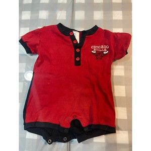 Vintage 1990s KidAthlete Chicago Bulls  Jumper Sz 12 months Jordan Pippen